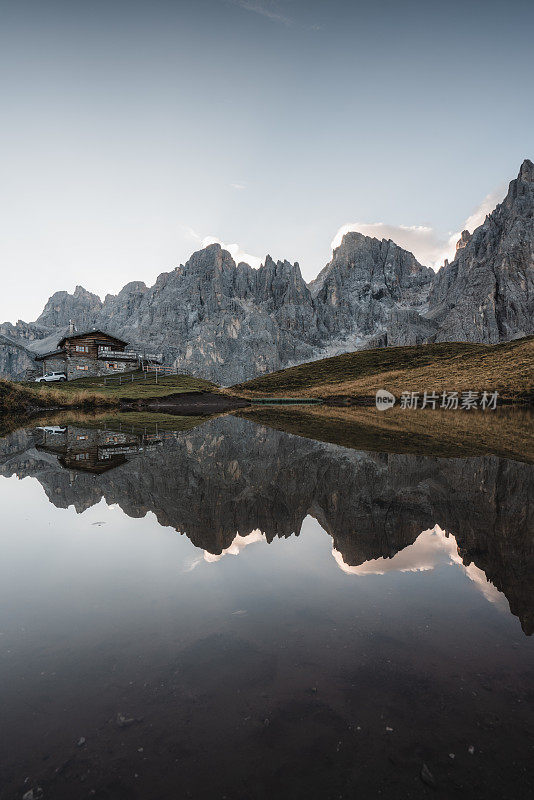 Passo Rolle Landscape, Dolomites，意大利